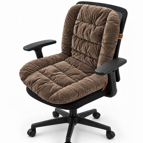 CushyDesk Heated Office Chair Cushion