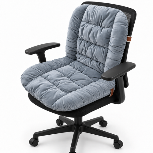CushyDesk Heated Office Chair Cushion